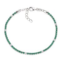 Bracciale Amen Donna Tennis in Argento Zircone BT7BBVE16 - BT7BBVE16